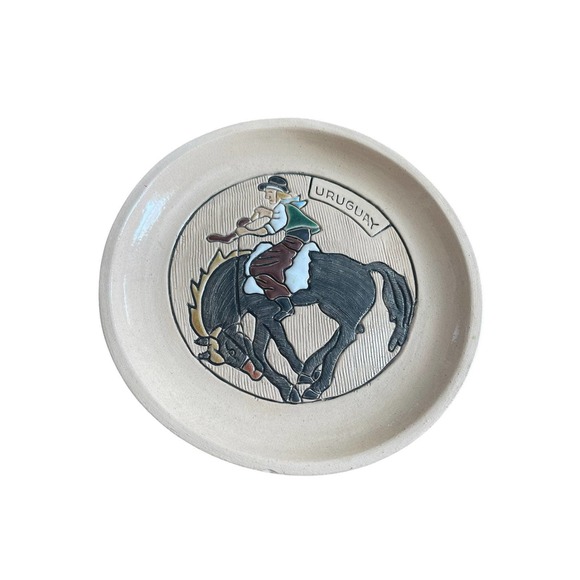 VTG Artisania Rinconada pottery plate - Picture 1 of 7
